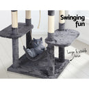 i.Pet Cat Tree 171cm Trees Scratching Post Scratcher Tower Condo House Furniture Wood - Coll Online