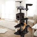 i.Pet 193cm Multi Level Cat Scratching Post - Grey - Coll Online