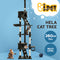 i.Pet Cat Tree 260cm Trees Scratching Post Scratcher Tower Condo House Furniture Wood - Coll Online