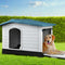 i.Pet Weatherproof Pet Kennel - Blue - Coll Online