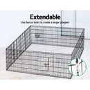 i.Pet 2X30" 8 Panel Pet Dog Playpen Puppy Exercise Cage Enclosure Fence Play Pen