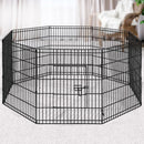 i.Pet 2X30" 8 Panel Pet Dog Playpen Puppy Exercise Cage Enclosure Fence Play Pen