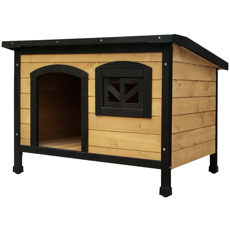 i.Pet Large Wooden Pet Kennel - Coll Online