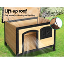 i.Pet Medium Wooden Pet Kennel - Coll Online