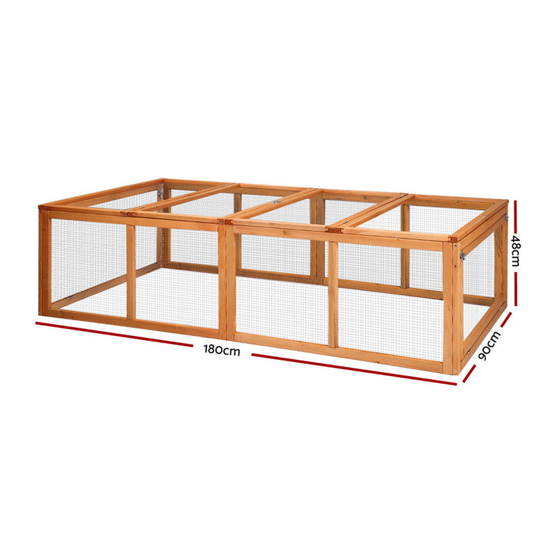 i.Pet Rabbit Hutch Chicken Coop - Coll Online