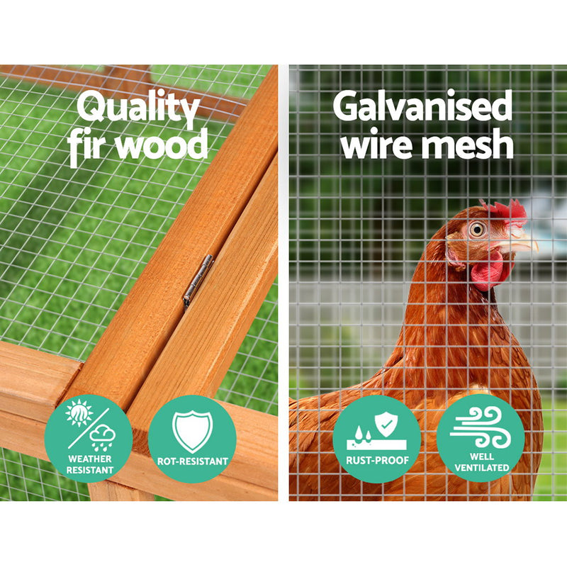 i.Pet Rabbit Hutch Chicken Coop - Coll Online