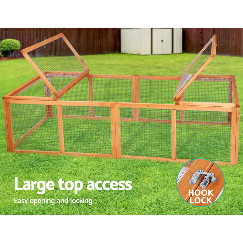 i.Pet Rabbit Hutch Chicken Coop - Coll Online