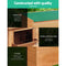 i.Pet 86cm Tall Wooden Pet Coop