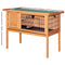 i.Pet 70cm Tall Wooden Pet Coop with Slide out Tray - Coll Online