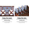 Alfresco 4 Person Picnic Basket Baskets Handle Outdoor Insulated Blanket