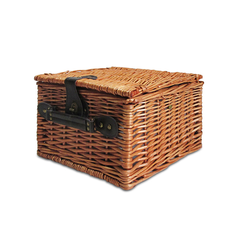 Alfresco 2 Person Picnic Basket Baskets Deluxe Outdoor Corporate Blanket Park - Coll Online