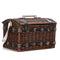 Alfresco 4 Person Wicker Picnic Basket Baskets Outdoor Insulated Gift Blanket - Coll Online