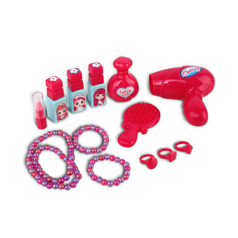 Keezi Kids Makeup Desk Play Set - Pink - Coll Online