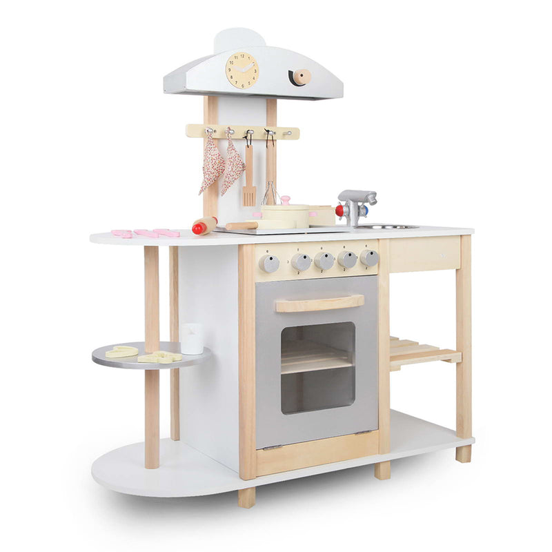 Keezi Kids Cooking Set - White - Coll Online