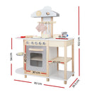 Keezi Kids Cooking Set - White - Coll Online