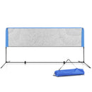 Everfit Portable Sports Net Stand Badminton Volleyball Tennis Soccer 3m 3ft Blue - Coll Online