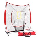 Everfit Portable Baseball Training Net Stand Softball Practice Sports Tennis - Coll Online