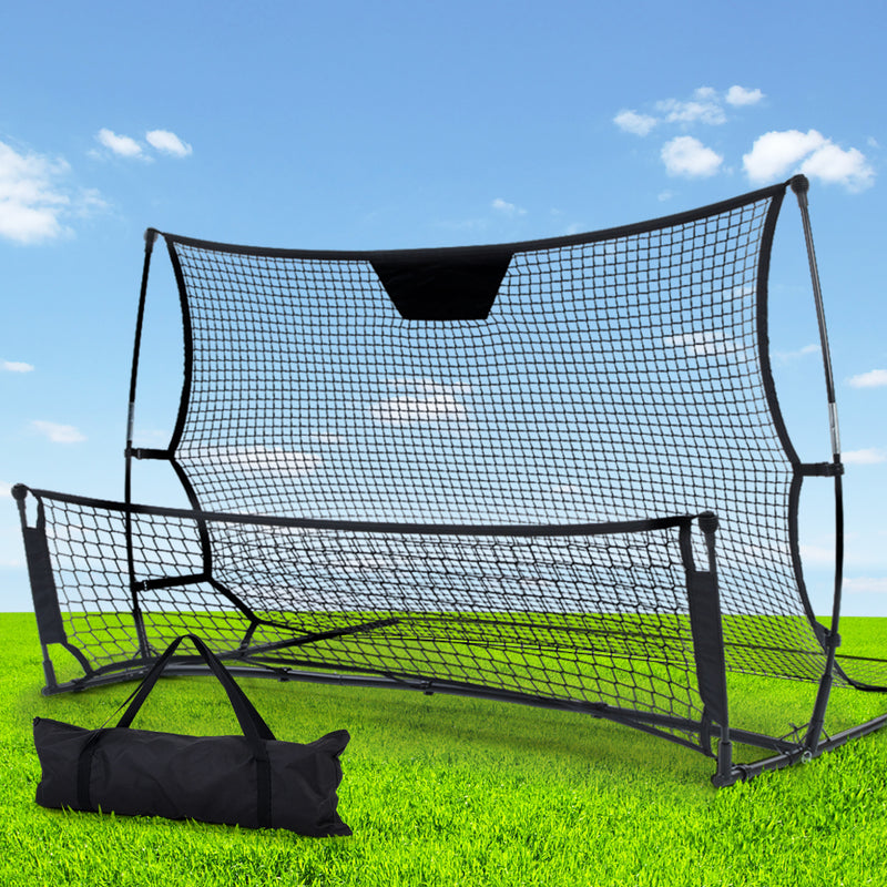 Everfit Portable Soccer Rebounder Net Volley Training Football Goal Trainer XL - Coll Online