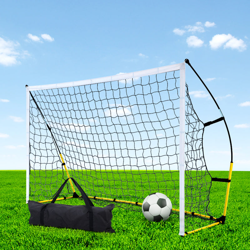 Everfit Portable Soccer Football Goal Net Kids Outdoor Training Sports 3.6M XL - Coll Online