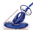 Aquabuddy Swimming Pool Cleaner Floor Climb Wall Automatic Vacuum 10M Hose - Coll Online