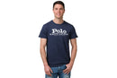 Polo Ralph Lauren Men's Polo Denim Logo Short Sleeve T-Shirt (Cruise Navy, Size M)