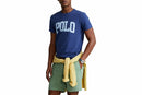 Polo Ralph Lauren Men's Polo Graphic Short Sleeve T-Shirt (Light Navy, Size XL)