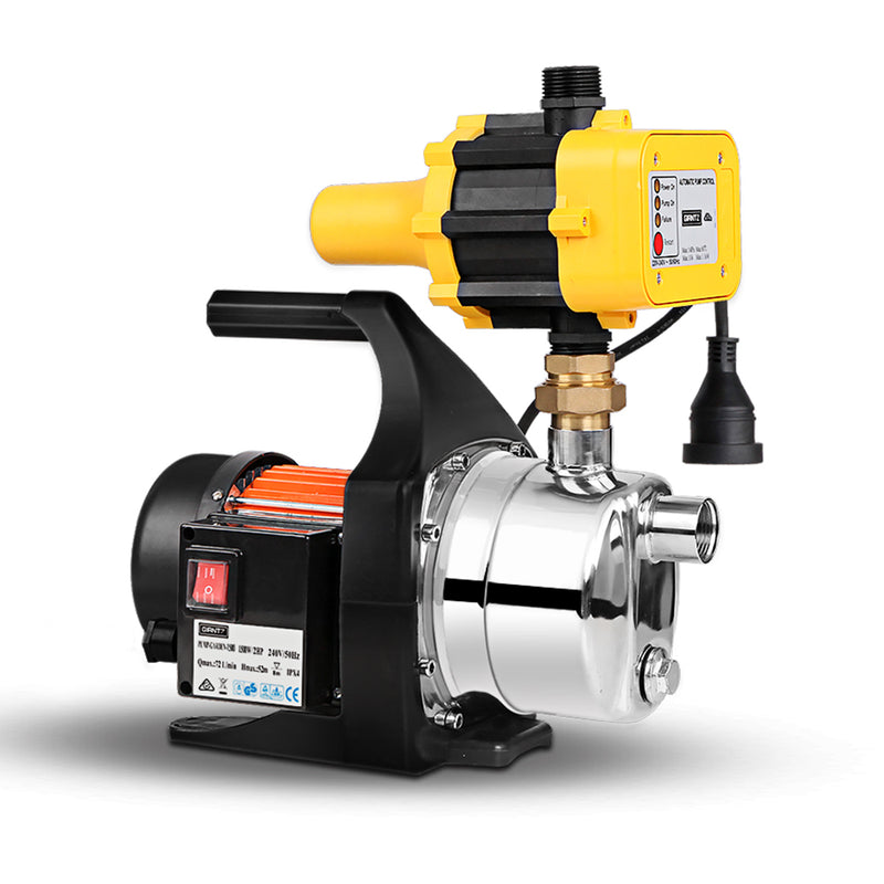 Giantz 1500W High Pressure Garden Water Pump with Auto Controller - Coll Online