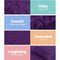 Giselle Luxury Classic Bed Duvet Doona Quilt Cover Set Hotel King Purple - Coll Online