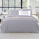 Giselle Bedding Queen Size Classic Quilt Cover Set - Grey - Coll Online