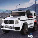 Mercedes-Benz Kids Ride On Car Electric AMG G63 Licensed Remote Cars 12V White - Coll Online