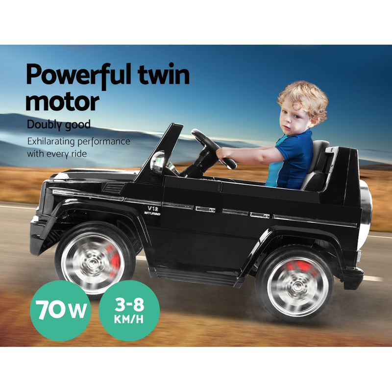 Kids Ride On Car MercedesBenz Licensed G65 12V Electric Black - Coll Online