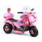 Rigo Kids Ride On Motorbike Motorcycle Car Pink - Coll Online