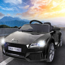 Kids Ride On Car Audi Licensed TT RS Black - Coll Online