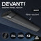 Devanti 2X 3200W Electric Infrared Radiant Strip Heater Panel Heat Bar with Remote Control - Coll Online