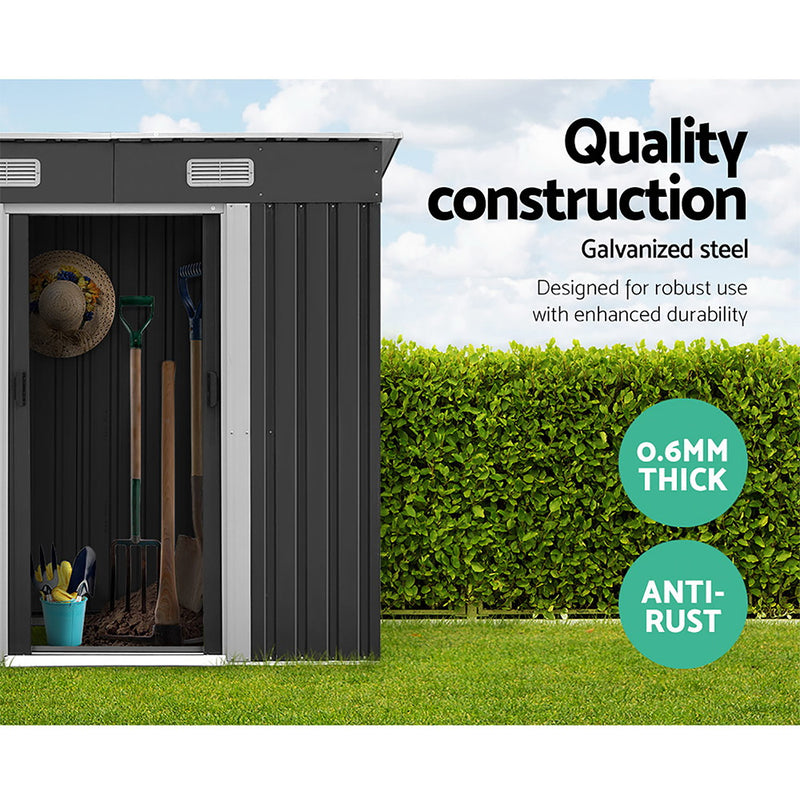 Giantz Garden Shed Outdoor Storage Sheds Tool Workshop 1.94x1.21M