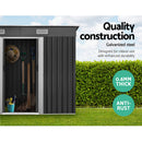 Giantz Garden Shed Outdoor Storage Sheds Tool Workshop 2.38x1.31M