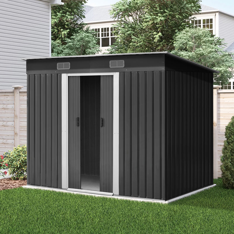 Giantz Garden Shed Outdoor Storage Sheds Tool Workshop 2.38x1.31M