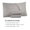 Giselle Bedding King Size 4 Piece Bedsheet Set - Grey - Coll Online