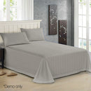 Giselle Bedding King Size 4 Piece Bedsheet Set - Grey - Coll Online