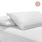 Giselle Bedding Queen Size 4 Piece Bedsheet Set - White - Coll Online