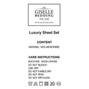 Giselle Bedding King Size 4 Piece Micro Fibre Sheet Set - Apple - Coll Online