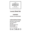 Giselle Bedding Queen Size 4 Piece Micro Fibre Sheet Set - Aqua - Coll Online