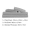 Giselle Bedding King Size 4 Piece Micro Fibre Sheet Set - Grey - Coll Online
