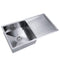 Cefito Kitchen Sink Handmade Stainless Steel Under or Topmount Laundry 750x450mm - Coll Online