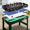 4FT 4-In-1 Soccer Table Tennis Ice Hockey Pool Game Football Foosball Kids Adult - Coll Online