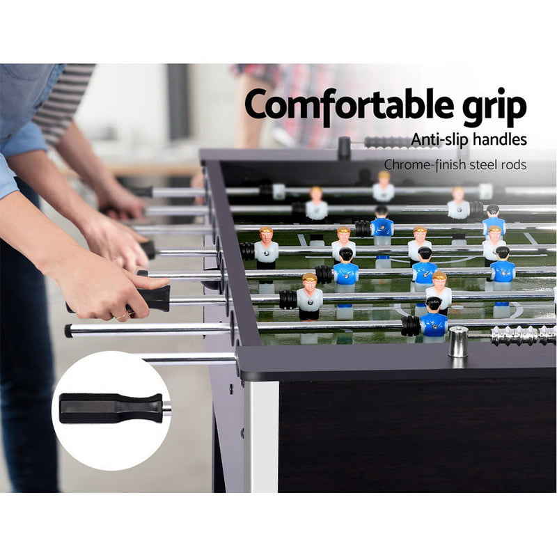 5FT Soccer Table Foosball Football Game Home Party Pub Size Kids Adult Toy Gift - Coll Online