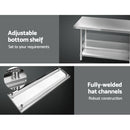 Cefito 1829 x 762mm Commercial Stainless Steel Kitchen Bench