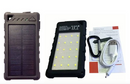 Rugged Solar Power Bank 8000mAh with 20 LED Lights 5W  Strong lighting