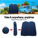 Portable Double Pop up Changing Room Shower Tent - Coll Online