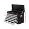 Giantz 10-Drawer Tool Box Chest Cabinet Garage Storage Toolbox Black Silver - Coll Online